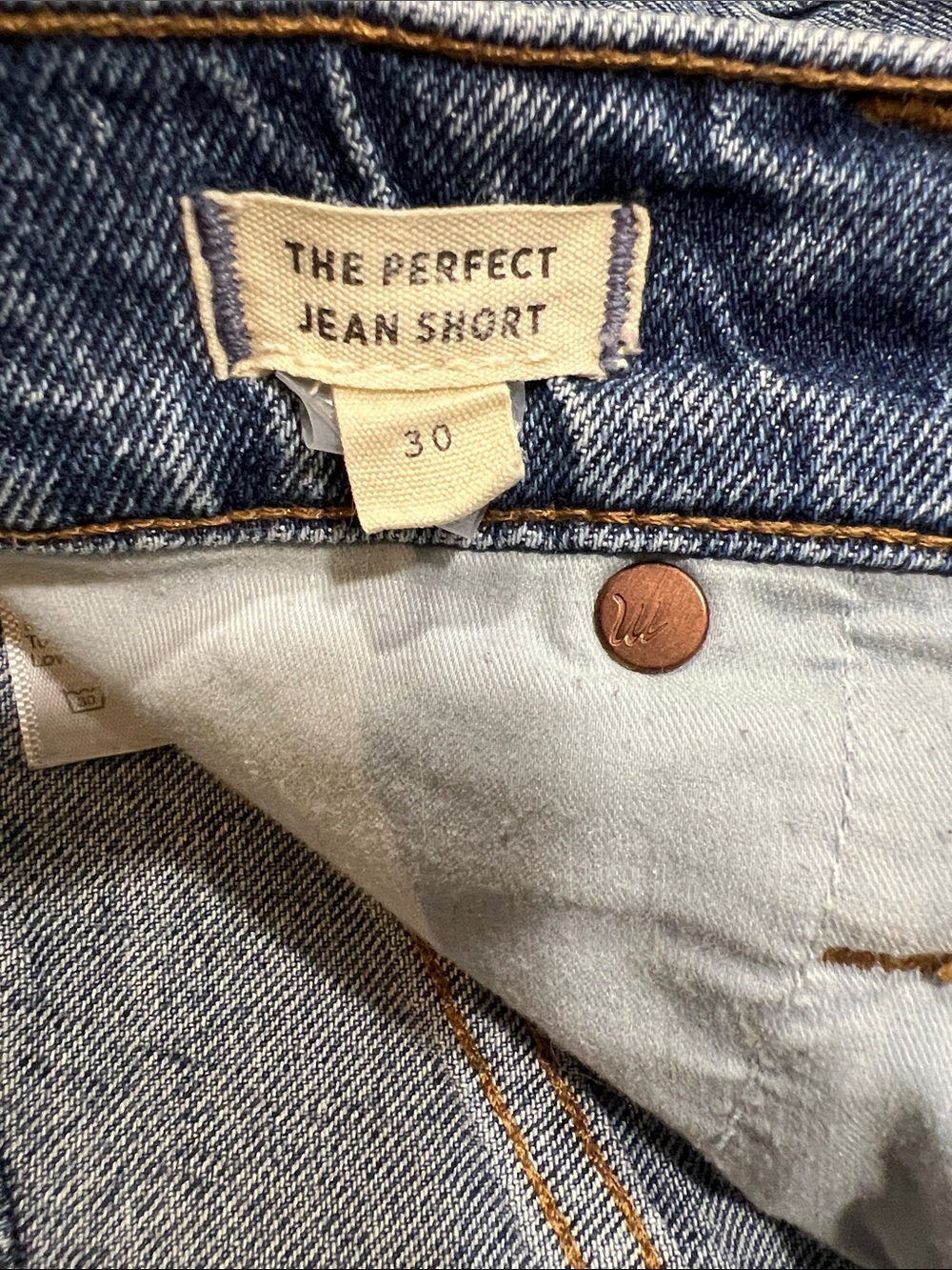 Madewell. The Perfect Jean Short. Size 30
Very good condition. - Picture 4 of 6